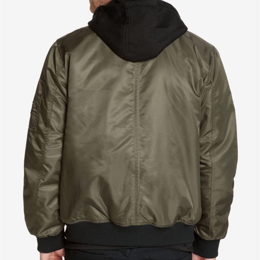Reversible Flight Jacket with Removable Hood UNISEX